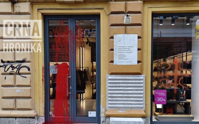Slika-Osobe koje su išarale zidove u Ferhadiji će odgovarati za krivično djelo izazivanje nacionalne mržnje